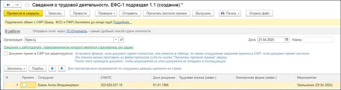 Как провести увольнение